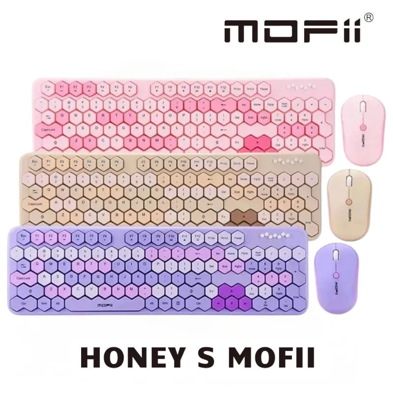 Bàn phím và chuột không dây 2.4Ghz MOFII HONEY S